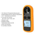 Digital Tester Digital Anemometer Wind Speed Mini Air Velocity Airflow Temperature with LCD Backlight Wind Speed Meter Barometer