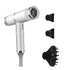 Professional Hair Dryer - Lightweight, Powerful Pro Salon Blow with Diffuser & 3 Concentrator Nozzle Attachment Tools