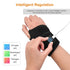 Heated Wrist Brace - Wrist Support to Relieve Pain, Relax Muscles, Long-lasting Comfort，Black （1pack）