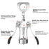 Zinc Alloy Wing Corkscrew Heavy Duty, Cork Screw Beer Opener for Bartenders, Multifunctional Bottle Opener for Home Kitchen