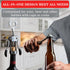 Zinc Alloy Wing Corkscrew Heavy Duty, Cork Screw Beer Opener for Bartenders, Multifunctional Bottle Opener for Home Kitchen