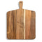 Chopping Board with Handle for Meat, Cheese Board, Vegetables, Bread, and Charcuterie - Decorative Wooden Serving Board