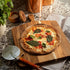 Chopping Board with Handle for Meat, Cheese Board, Vegetables, Bread, and Charcuterie - Decorative Wooden Serving Board