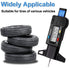 Tire Tread Depth Gauge, Digital Tire Tread Depth Gauge LCD with Inch and MM Conversion of 0-0.98 Inches, Tread Checker