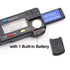 Tire Tread Depth Gauge, Digital Tire Tread Depth Gauge LCD with Inch and MM Conversion of 0-0.98 Inches, Tread Checker