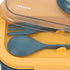 Bento box, portable lunch box, leak proof salad lunch container with spoon and fork, leak proof lunch container