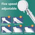 Shower Head with Handheld, High Pressure Handheld Shower Head with 150" Extra Long Stainless Steel Hose & Adjustable Bracket