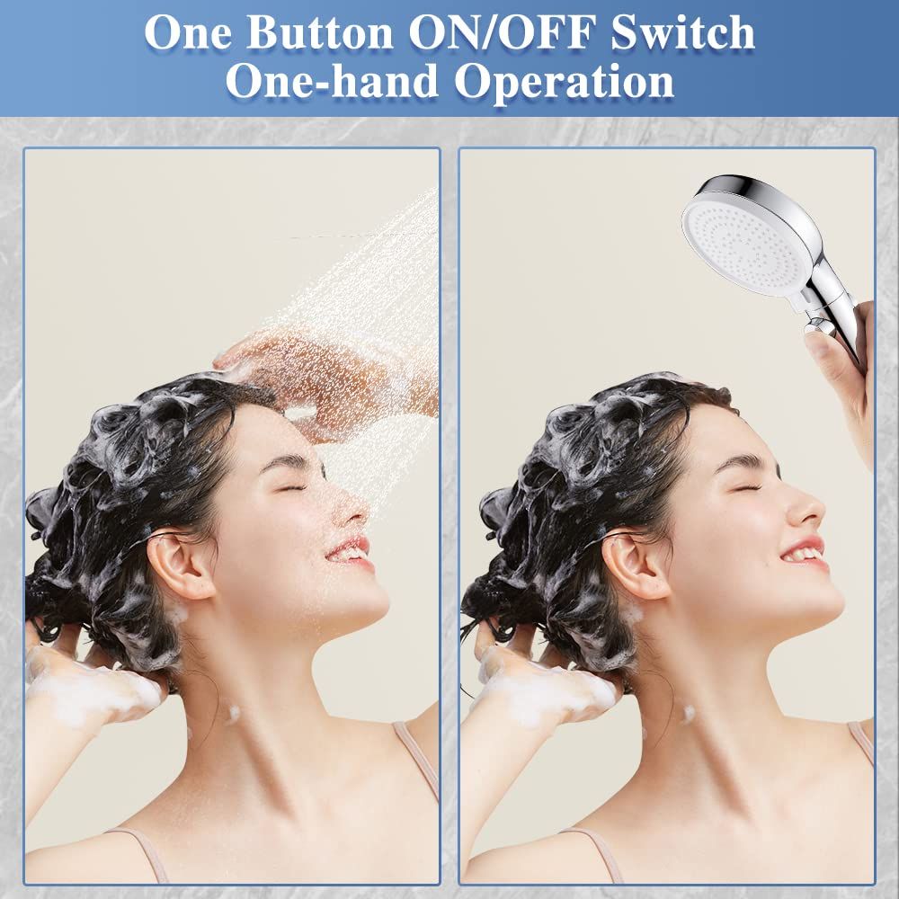 Shower Head with Handheld, High Pressure Handheld Shower Head with 150