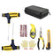 Universal Tire Repair Kit, Heavy Duty Car Emergency Tool Kit for Flat Tire Puncture Repair,7 Pcs Value Pack, Tire Plug Kit fit