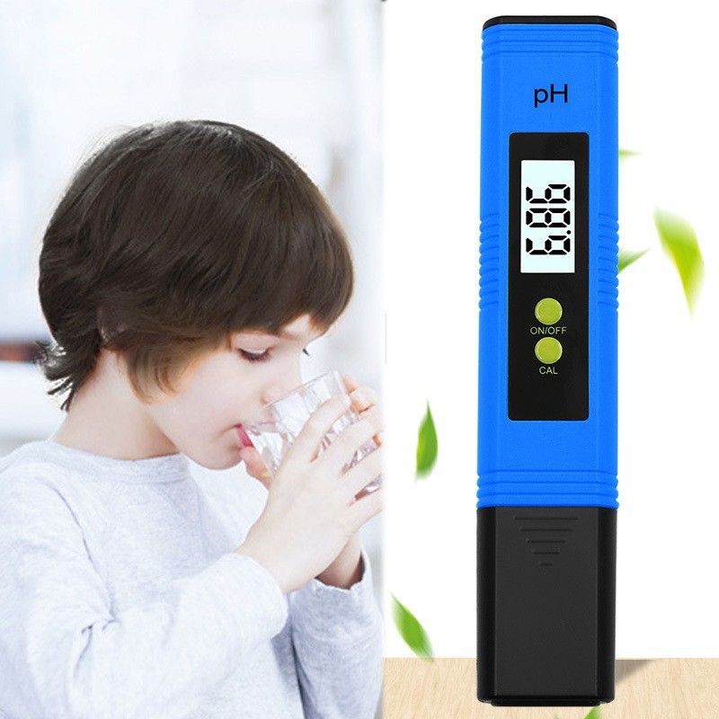 PH Meter for Water, PH Tester 0.01High Accuracy Water Quality Tester with 0-14 PH Measurement Range, PH Meter
