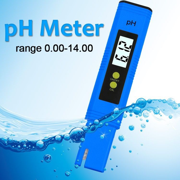 PH Meter for Water, PH Tester 0.01High Accuracy Water Quality Tester with 0-14 PH Measurement Range, PH Meter