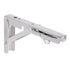 Stainless Steel Heavy Duty Folding Triangular Bracket with Screws Wall Shelf Furniture Bracket Adjustable Wall Shelf Bracket-2pcs