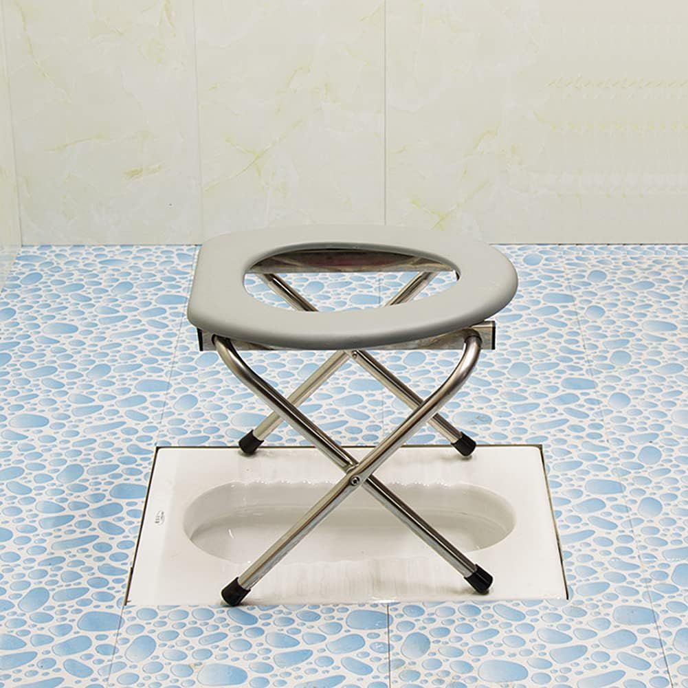 Outdoor Portable Folding Toilet Seat for Camping for Camping, Fishing, Hunting, Outdoors, Survival, RVs, Cars, Trucks