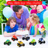 Monster Truck Toys for Kids - 6PCS The Monster Machines Racers Metal Push-Along Vehicles for Preschool Kids Ages 3 Years and Older