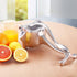 Quality Lemon Squeezer Manual Citrus Press Juice Extractor Lemon Lime Juicer Handheld Orange Juice Squeezer Fruit Juicer-Silver