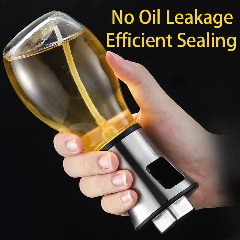 Olive Oil Sprayer Mister for Cooking Oil Spritzer for Air Fryer,Oil Spray Bottle for Vinegar Kitchen (200ml)