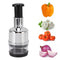 Manual Food Chopper, Stainless Steel Manual Onion Chopper Hand Chopper for Vegetables, Vegetable Cutter Onion Garlic Nut