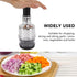 Manual Food Chopper, Stainless Steel Manual Onion Chopper Hand Chopper for Vegetables, Vegetable Cutter Onion Garlic Nut