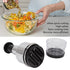Manual Food Chopper, Stainless Steel Manual Onion Chopper Hand Chopper for Vegetables, Vegetable Cutter Onion Garlic Nut