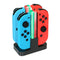 Power Dock - Charger, 4 in 1 Charging Dock for Nintendo Controller, Fast Charging Station, USB C Charge Cable