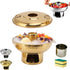 Chinese Charcoal Hot Pot, Stainless Steel Hot Pot, Portable Charcoal Hot Pot For Shabu With Fast Heating And Even Heat Distribution