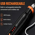 Mini Handheld Cordless Rotary Tool, 3 Speed Multi-Purpose Mini Electric Grinder Kit, Mini Cordless Rotary Tool Kit, 41-Piece, for Polishing, Drilling, Carving, Cutting, DIY Crafts