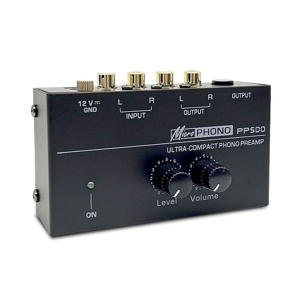 PP500 Record Player Preamplifier Vinyl Turntable Amplifier Preamplifier Turntable Volume ma710