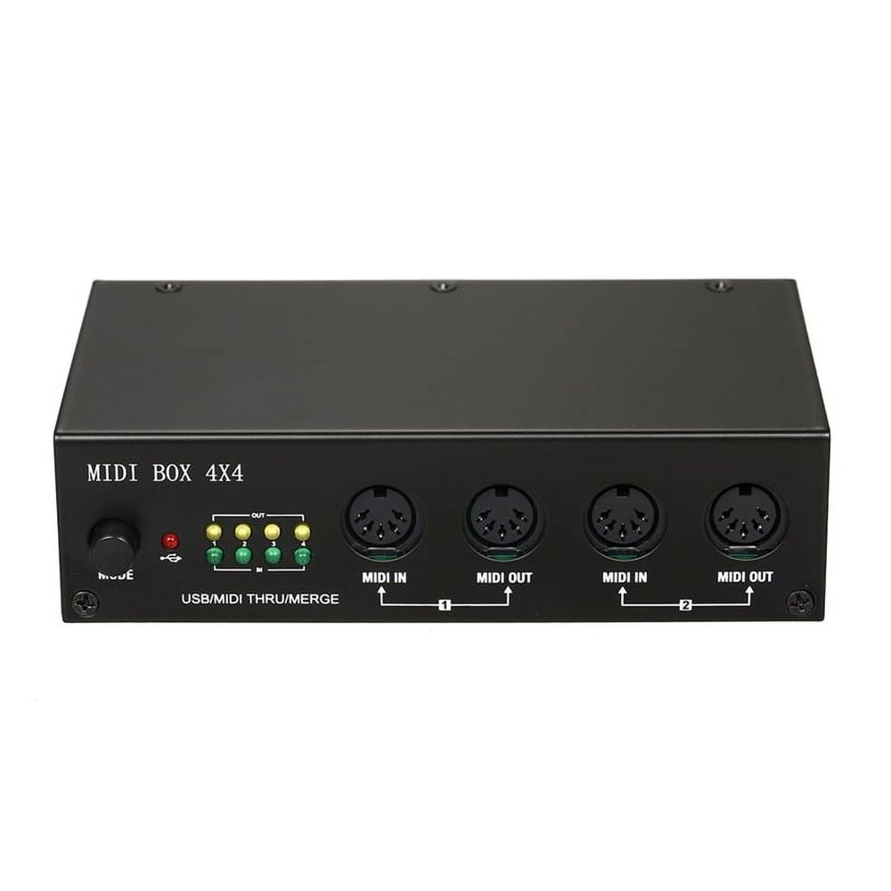 UM4x4 USB MIDI Interface 4 in /4 Out 64 Channels 4i/4o + Merge 2i4o Box pwm25