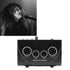 Karaoke Sound Mixer Portable Sound Mixer Professional Audio System Karaoke Dual Mic Inputs Audio Sound Mixer Black (US)