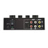 Karaoke Sound Mixer Portable Sound Mixer Professional Audio System Karaoke Dual Mic Inputs Audio Sound Mixer Black (US)