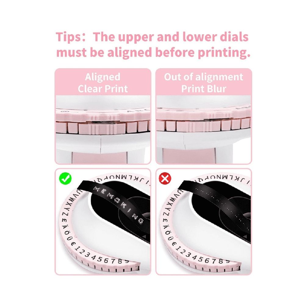 Embossing Label Maker E975 3D Embossing Label Printer Machine with 6 Rolls Emboss Tapes, Handheld Embosser, Blue