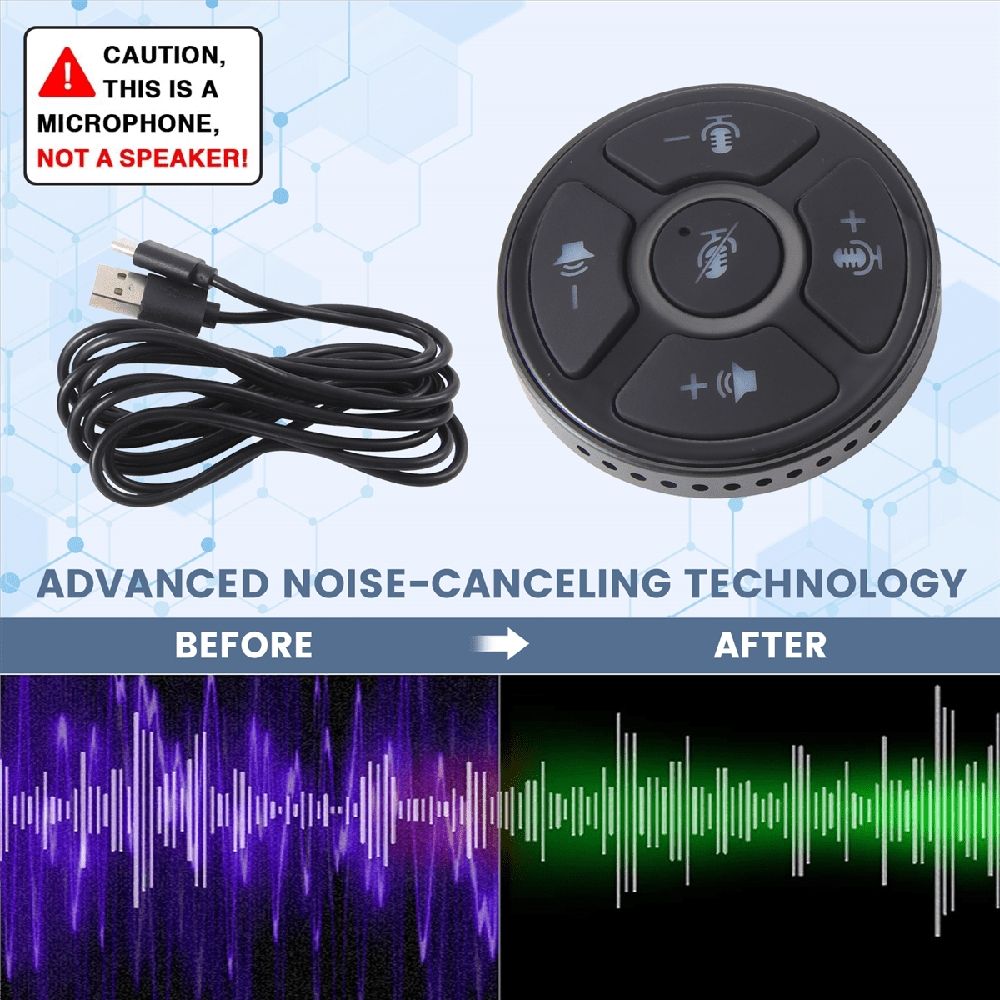 WM25 Desktop USB Conference Microphone Speaker 360° Omnidirectional PC Computer Condenser Mic