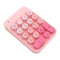 2.4g Wireless Numeric Keypad Cute Mixed Color Financial Special Nine-Key Password Carry It Easily,Pink Mixed Color