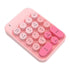 2.4g Wireless Numeric Keypad Cute Mixed Color Financial Special Nine-Key Password Carry It Easily,Pink Mixed Color