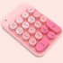 2.4g Wireless Numeric Keypad Cute Mixed Color Financial Special Nine-Key Password Carry It Easily,Pink Mixed Color