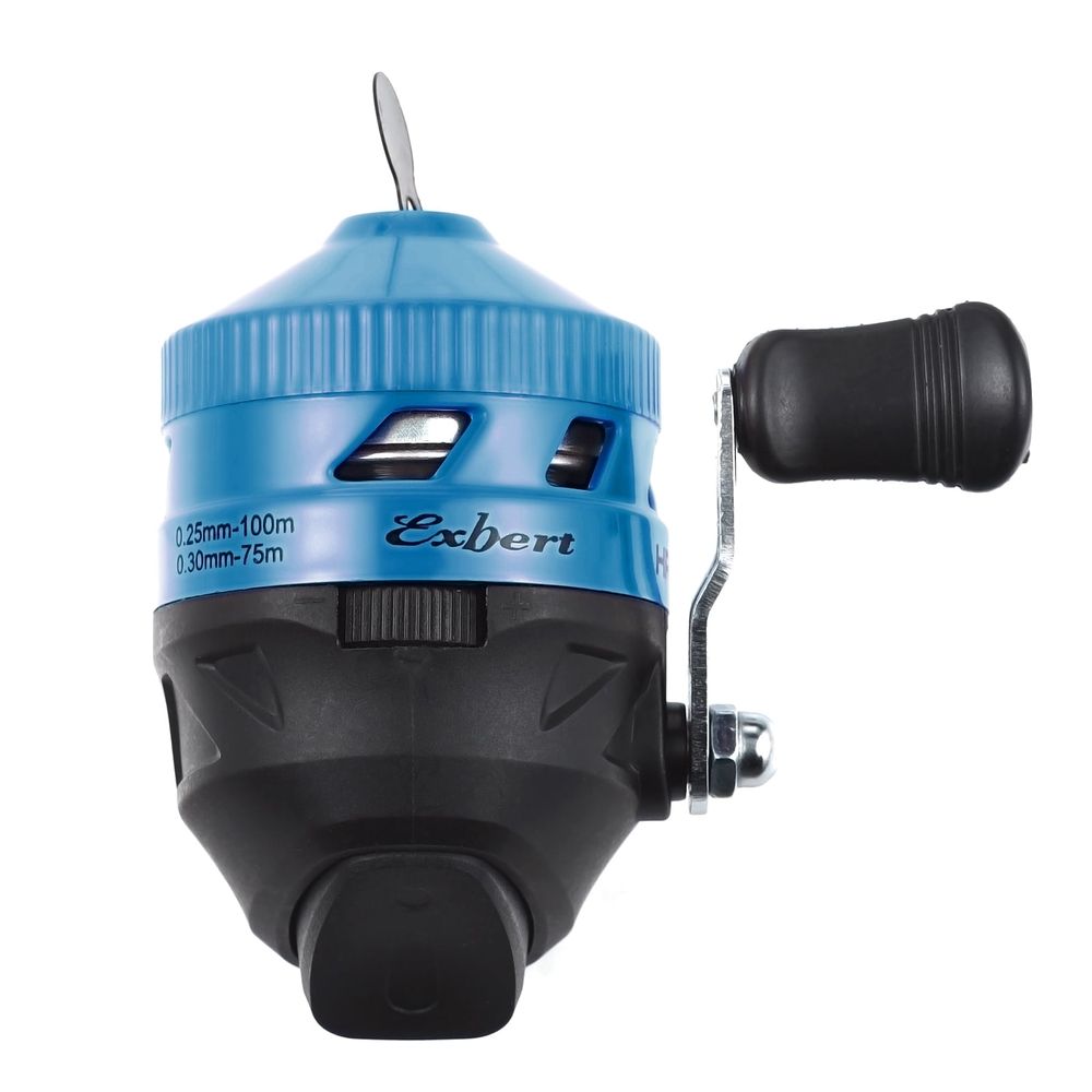 Retrieve 6.6-8.8lbs Smooth Drag Spincast Reel High Speed 3.4:1 Gear Ratio Right Hand Pre-Spooled Fishing Reel