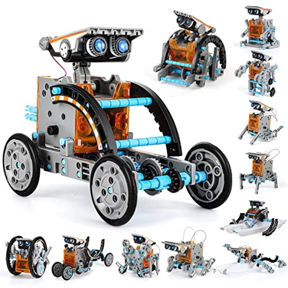 Toys for Ages 8-13,12-in-1 STEM Solar Robot Kit Toys Gifts for Kids 8 9 10 11 12 13 Years Old,Educational Building Science Experiment Set Gifts for Kids Boys Girls