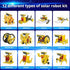 STEM Projects for Kids Ages 8-12,Solar Robot Science Building Kits,Birthday Gifts for 8 9 10 11 12-16 Year Old Boys Girls Teens,Robotics Powered by Sun or Battery(Not Include).