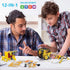 STEM Projects for Kids Ages 8-12,Solar Robot Science Building Kits,Birthday Gifts for 8 9 10 11 12-16 Year Old Boys Girls Teens,Robotics Powered by Sun or Battery(Not Include).