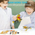 STEM Projects for Kids Ages 8-12,Solar Robot Science Building Kits,Birthday Gifts for 8 9 10 11 12-16 Year Old Boys Girls Teens,Robotics Powered by Sun or Battery(Not Include).