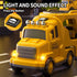 Construction Truck Boy Toys for 3-5 Year Old Toddlers - Toys for 3 4 5 6 7 Years Old Engineering Transport Vehicle Carrier Truck,Kids Excavator Crane Gifts Toys for Boys and Girls Aged 4-6