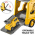 Construction Truck Boy Toys for 3-5 Year Old Toddlers - Toys for 3 4 5 6 7 Years Old Engineering Transport Vehicle Carrier Truck,Kids Excavator Crane Gifts Toys for Boys and Girls Aged 4-6