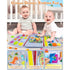 Toddler Montessori Toys for Girls,Sensory Board Educational Activities for Learning Fine Motor Skills,Birthday Gifts for Girls Toddlers,Travel Toys for Airplane Car,Fairy Horse