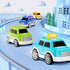 Toddlers City Truck Toys for Kids 3-9 Year Old，5 in 1 Friction Power Vehicle Car for 3 4 5 6 7 Years Old Boys Girls，Carrier Truck Transport Toys for Christmas and Birthday Gifts