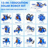 STEM 13-in-1 Solar Power Robots Creation Toy,Educational Experiment DIY Robotics Kit,Science Toy Solar Powered Building Robotics Set Age 8-12 for Boys Girls Kids Teens to Build