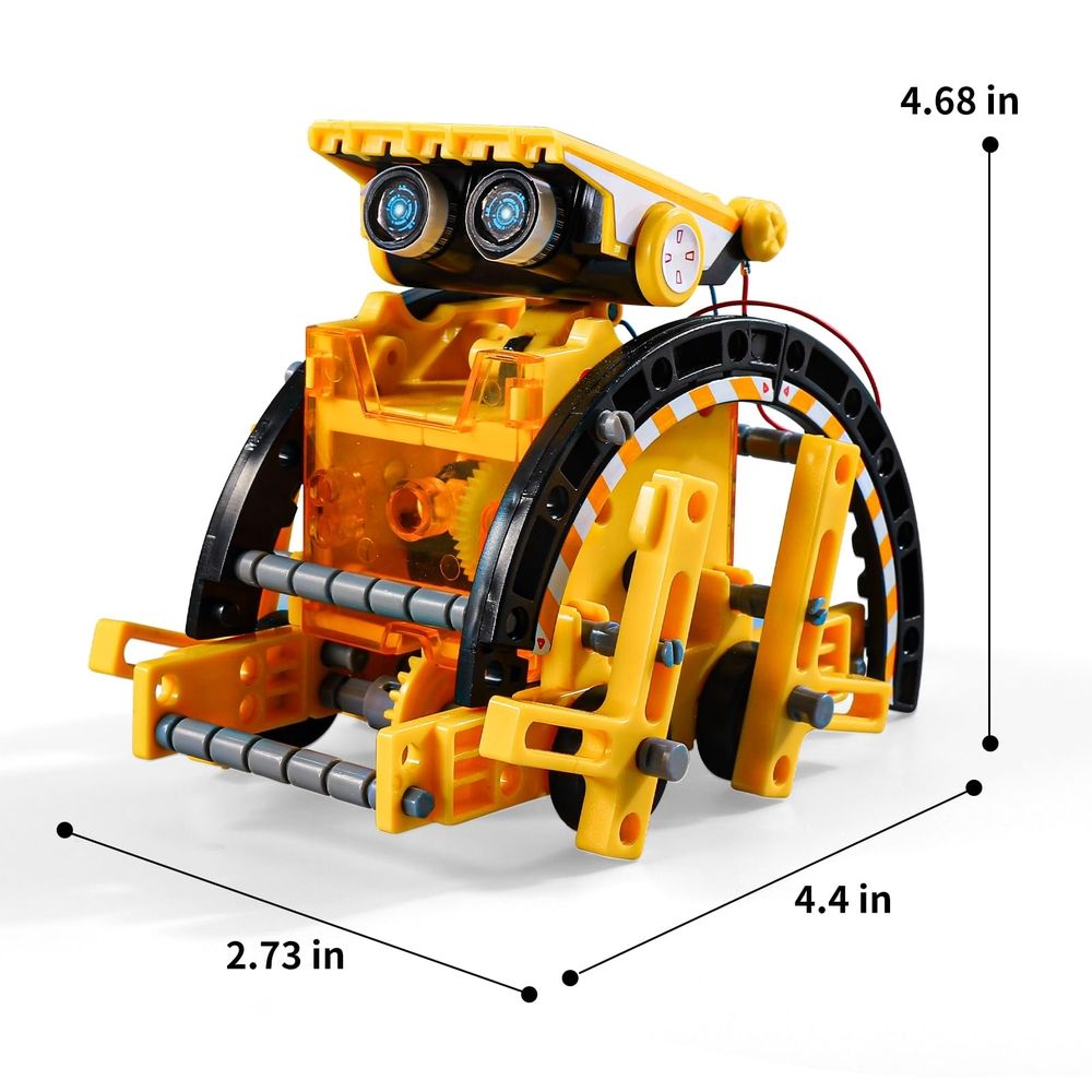 12-in-1 STEM Solar Robot Kit Toys Gifts for Kids 8 9 10 11 12 13 Years Old,Educational Building Science Experiment Set Birthday for Kids Boys Girls