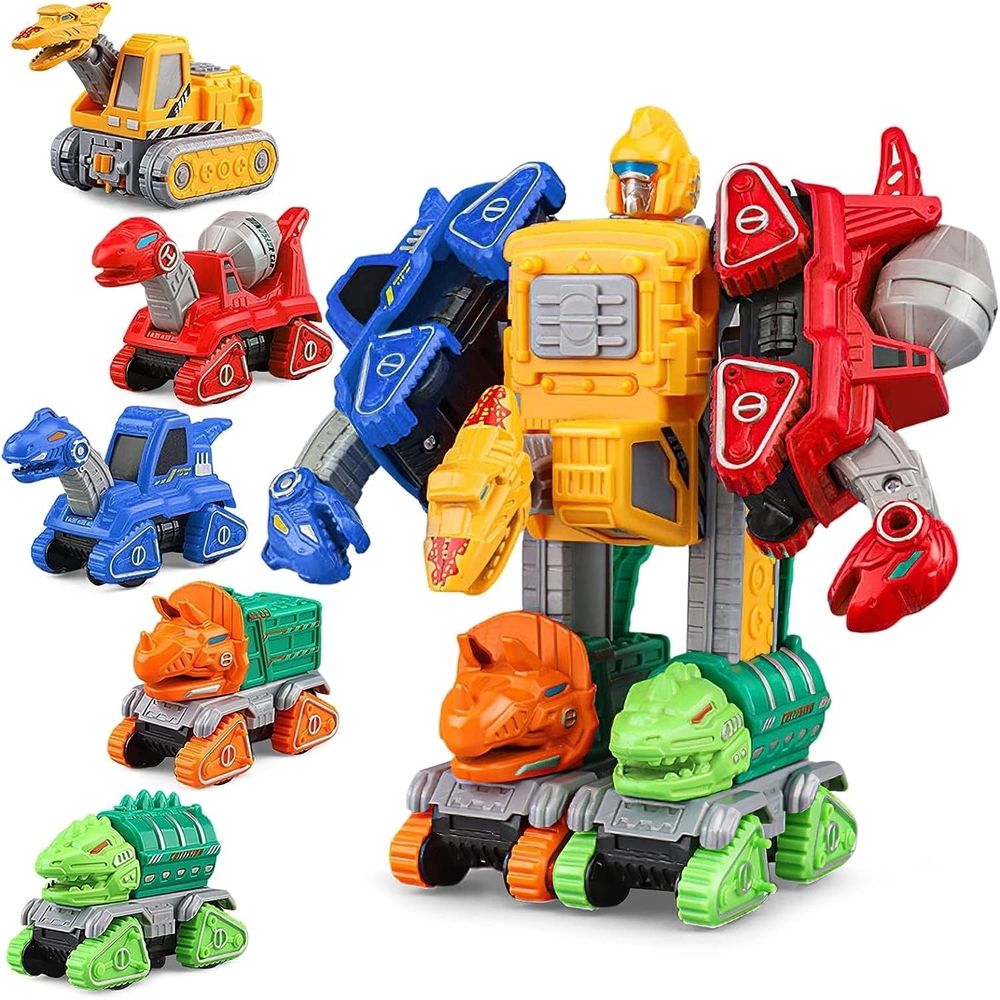 Dinosaur Transforming Toys for 4-6 Years Old Boys,Transform Action Figures Robot Toys for 3 4 5 6 Year Old Boys