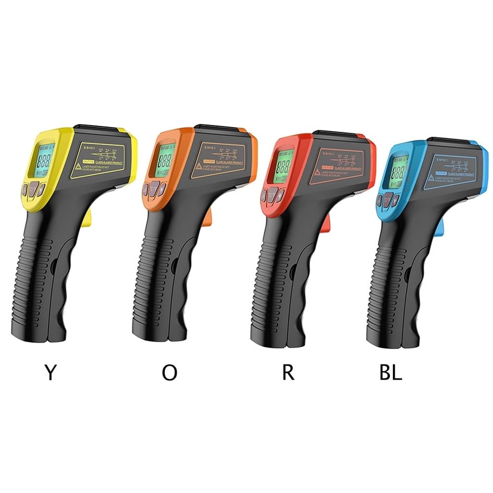 Infrared High Temperature Gun Thermometer Industry Pyrometer 600℃ /1112℉