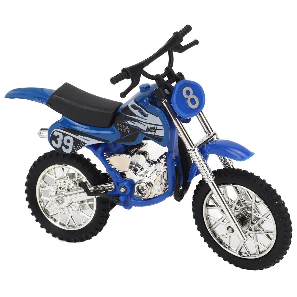 Ruike Motorcycle Model Toy, Motorcycle Toy Decoration Portable Diecast For Travel Red,Green,Blue