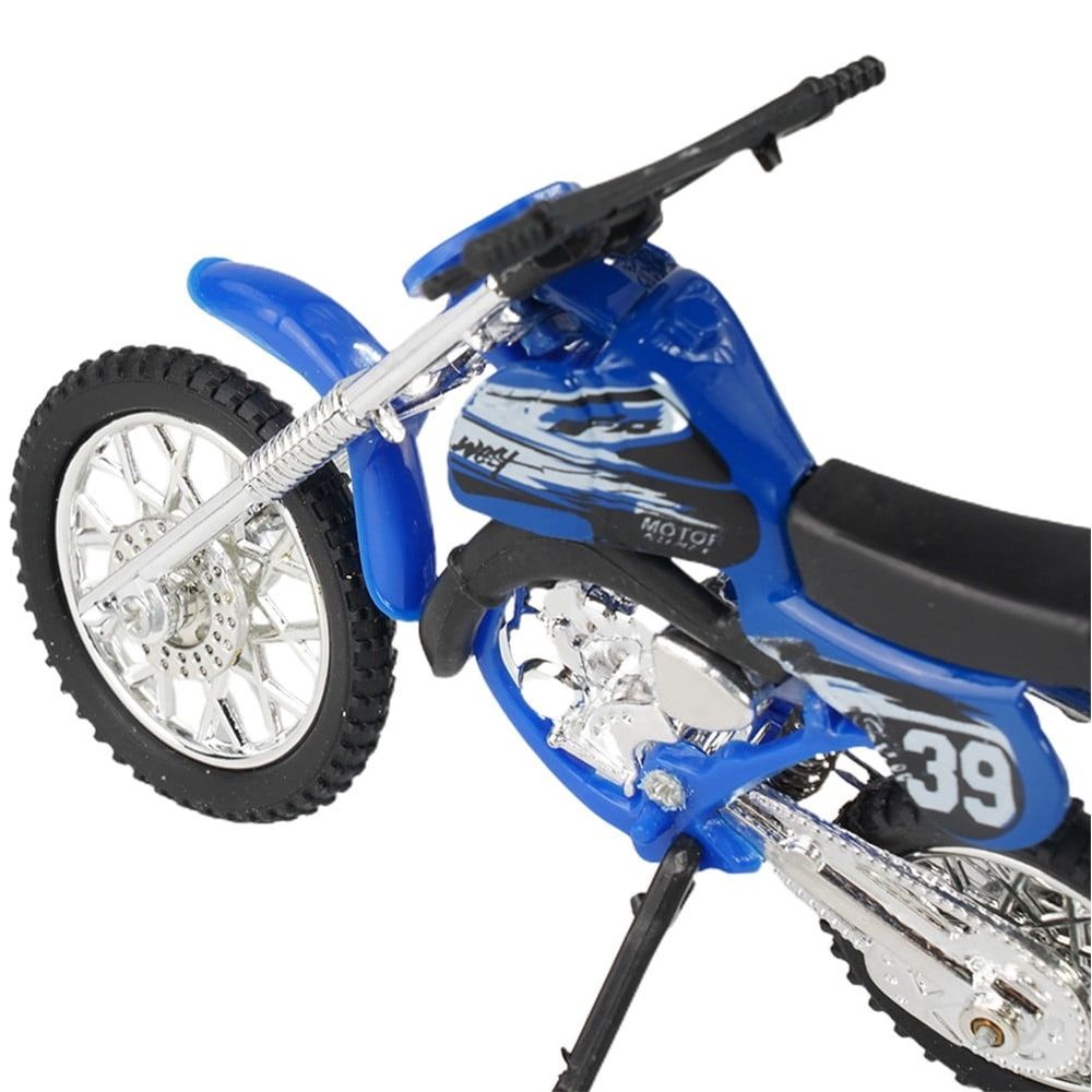 1:18 Scale Motorcycles Model Motocross Dirt Bike Toy Bike Craft Kids-Toys